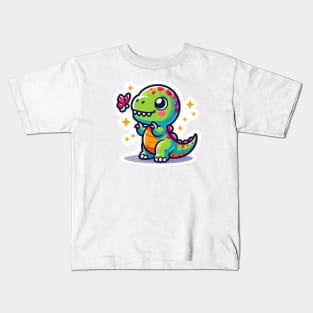 Cute Dinosaur Kids T-Shirt